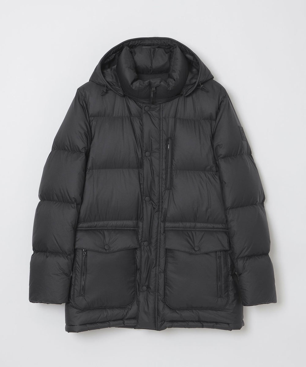 BLACK lab.】ライトウェイトミドルレングスリップダウン（ブルゾン