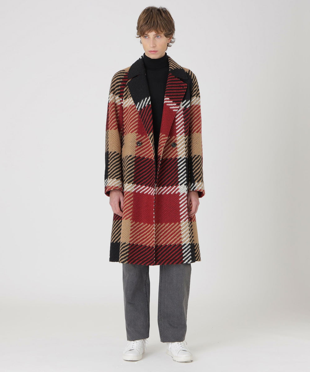 10th ANNIVERSARY】【一部店舗限定】MAPELスライバーチェックダブル