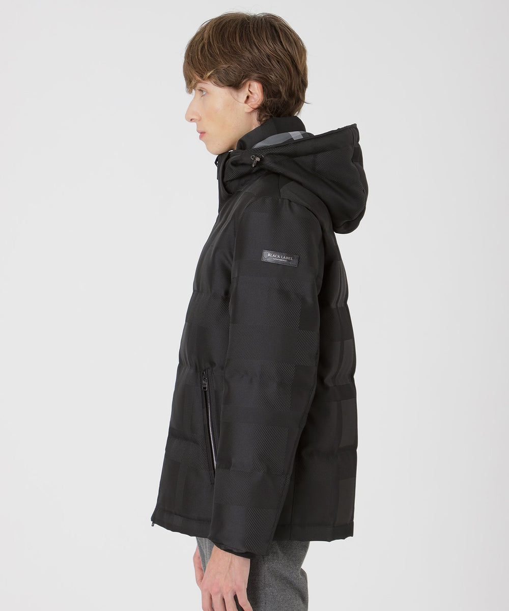 シャドーチェックカルゼダウン（ブルゾン）｜BLACK LABEL CRESTBRIDGE