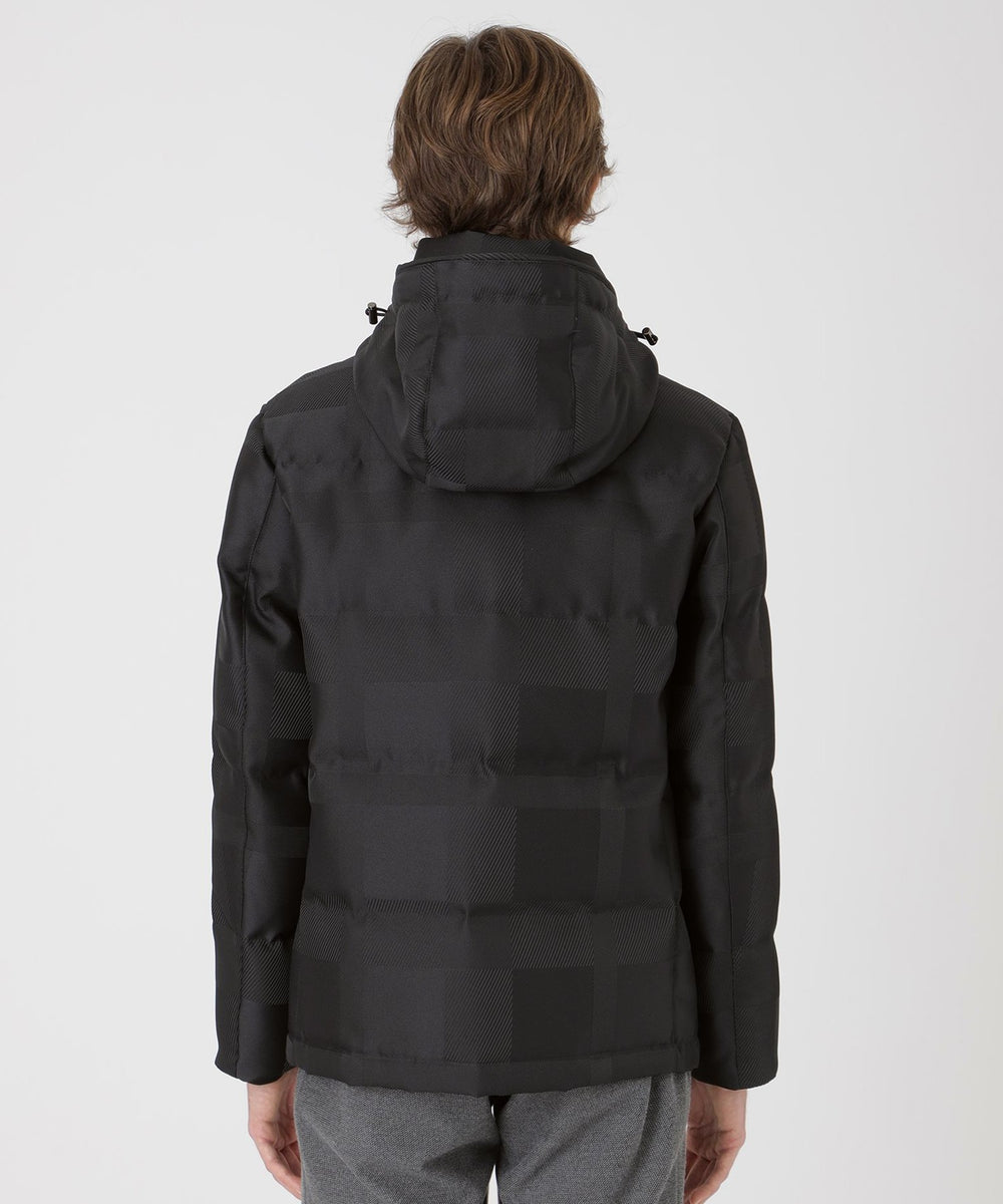 シャドーチェックカルゼダウン（ブルゾン）｜BLACK LABEL CRESTBRIDGE