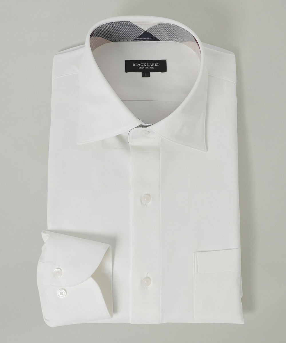 ハーフスケールシャドークレストブリッジチェックセミワイドカラー