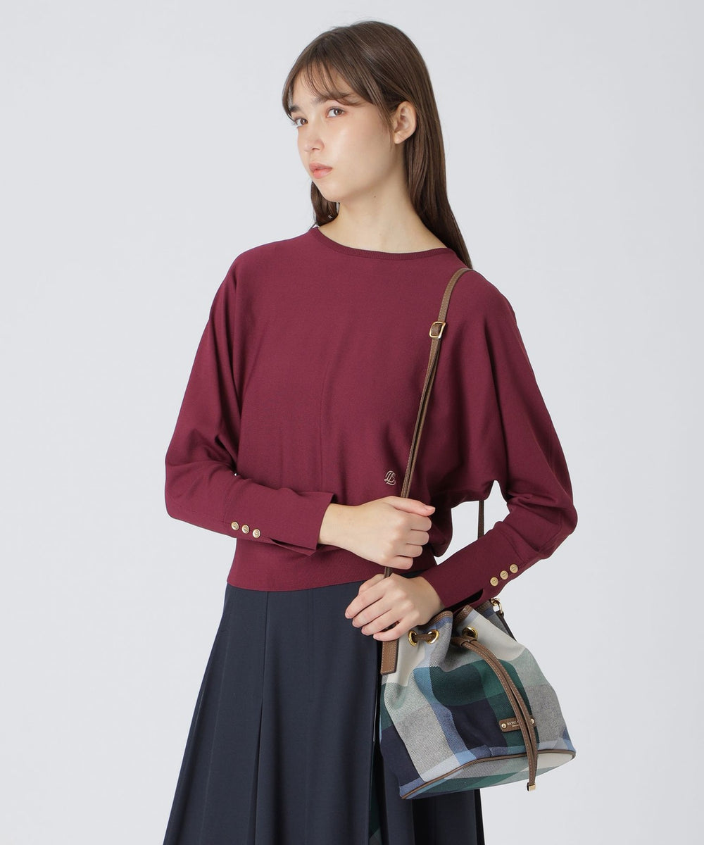 クレストブリッジチェックキャンバスコロン（バッグ）｜BLUE LABEL