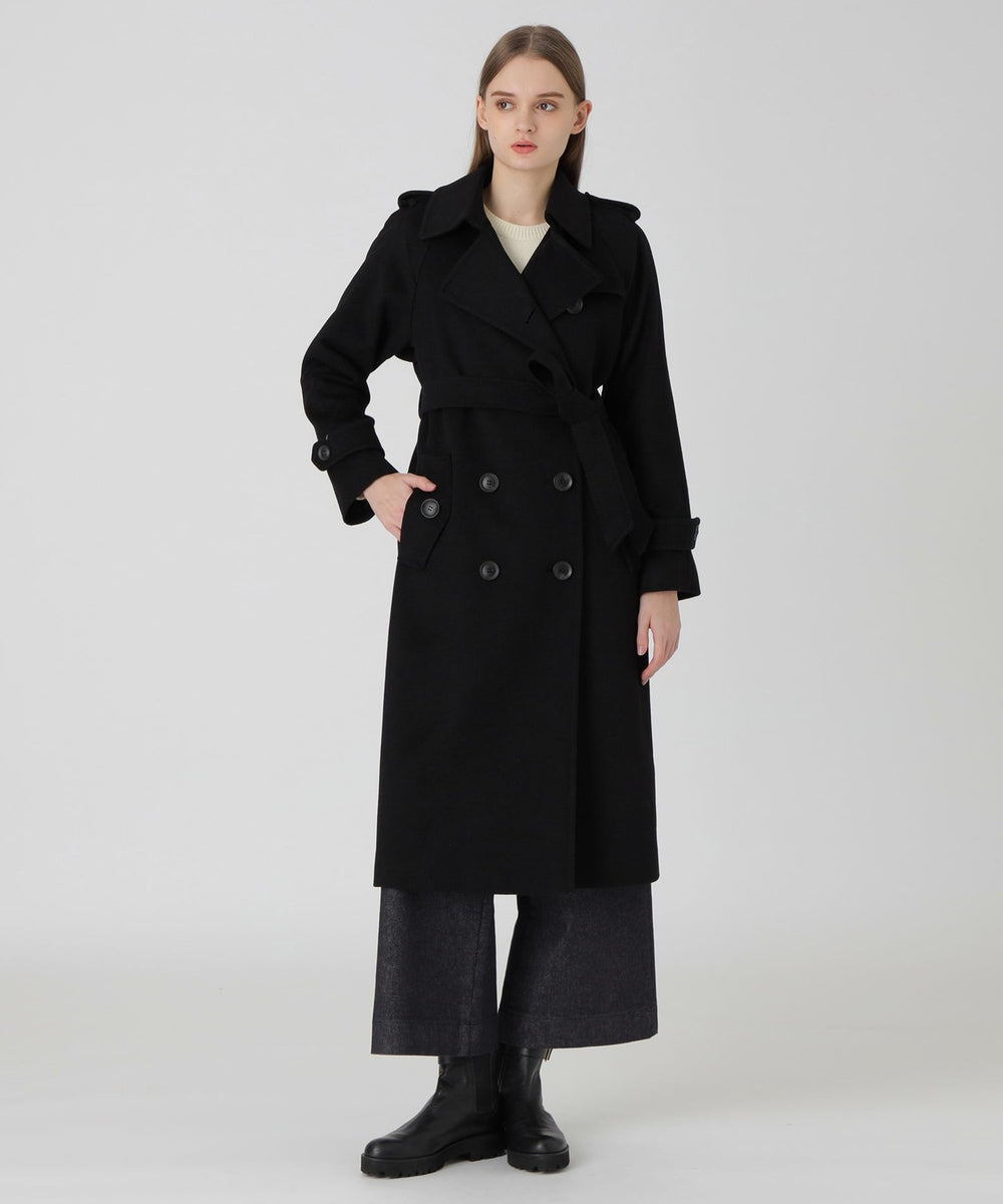 ジバンシー カシミア100% チェスターコート ダブル 美品 カシミヤ100