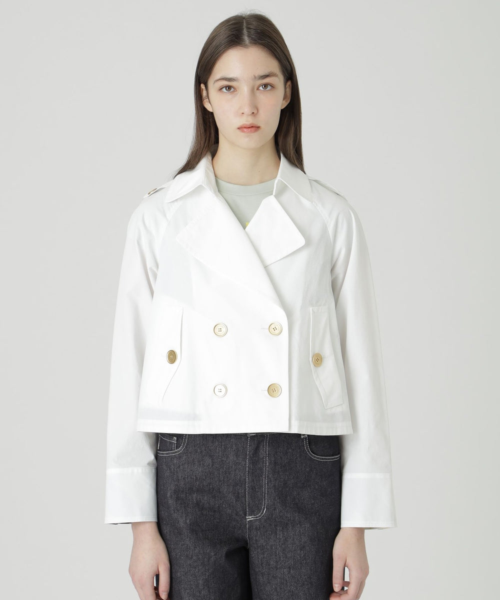 一部店舗限定】エンザイムシャンブレーショートコート（ジャケット