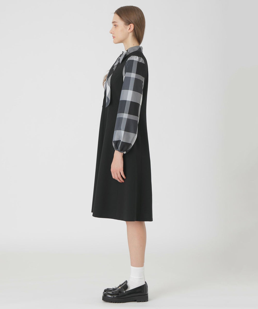 バーバリーブルーレーベル トレンチスカート ベルト ギャザー