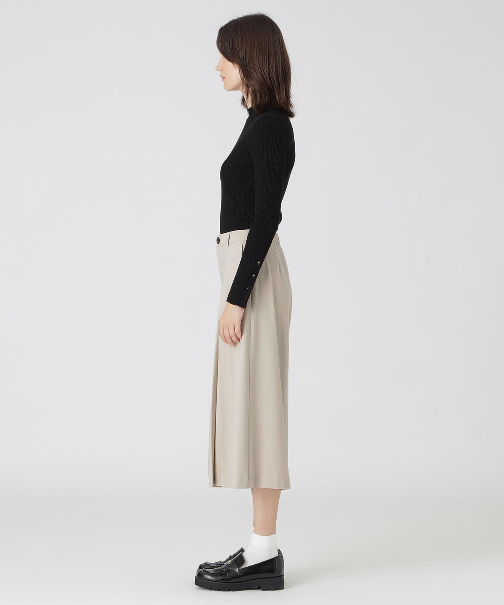 プレーンウォッシャブルガウチョパンツ（パンツ）｜BLUE LABEL