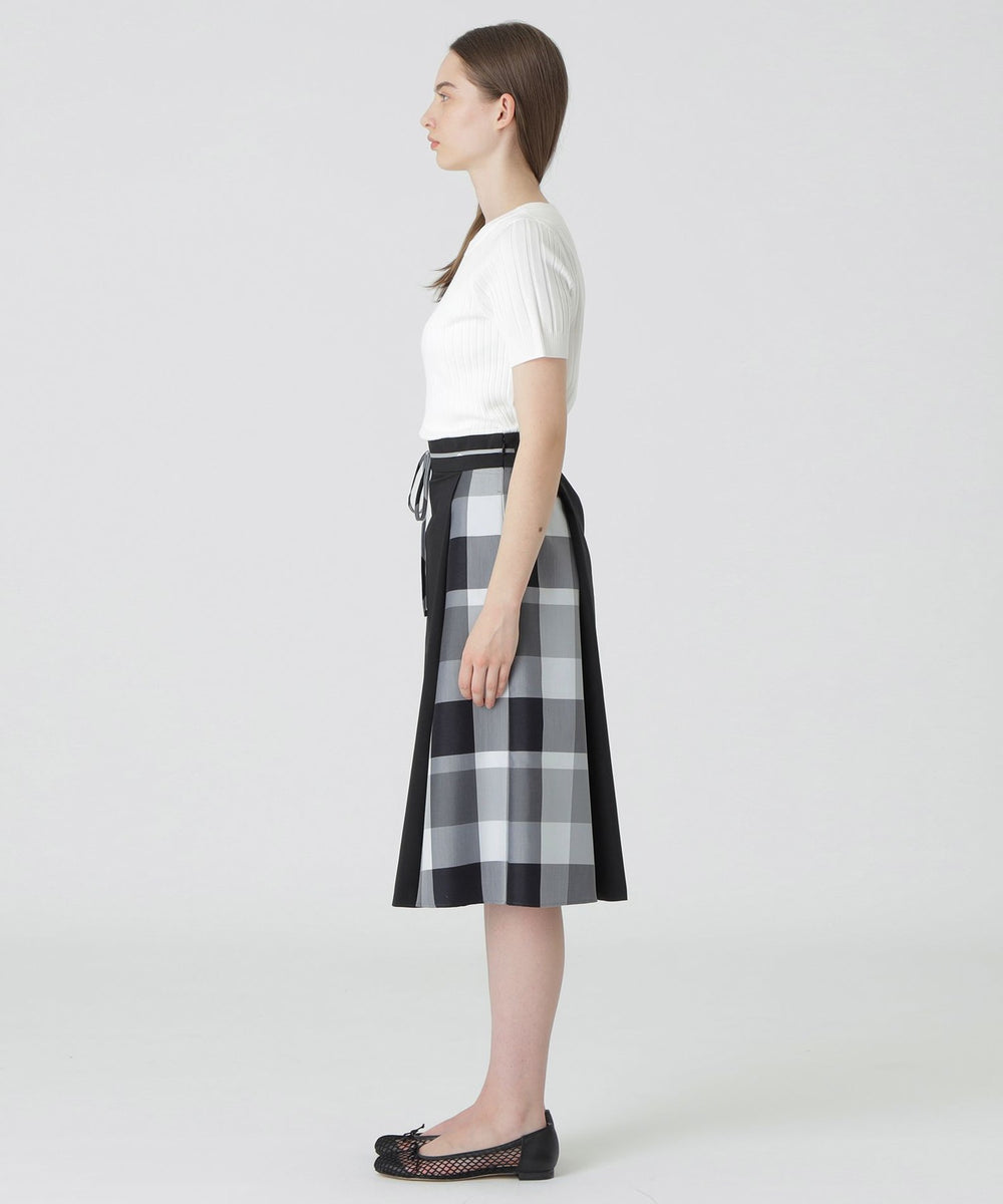 パーシャルチェックスカート（スカート）｜BLUE LABEL CRESTBRIDGE