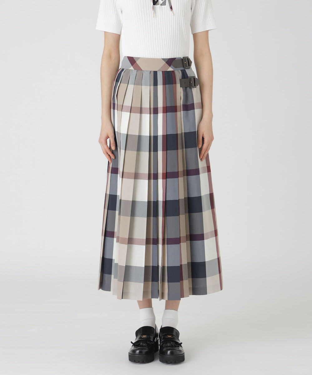 店舗限定】クレストブリッジチェックライトツイルスカート（スカート