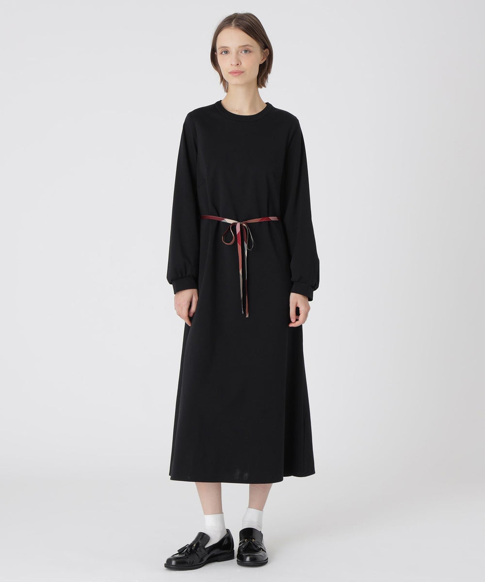 一部店舗限定】ポンチAラインドレス（ドレス）｜BLUE LABEL