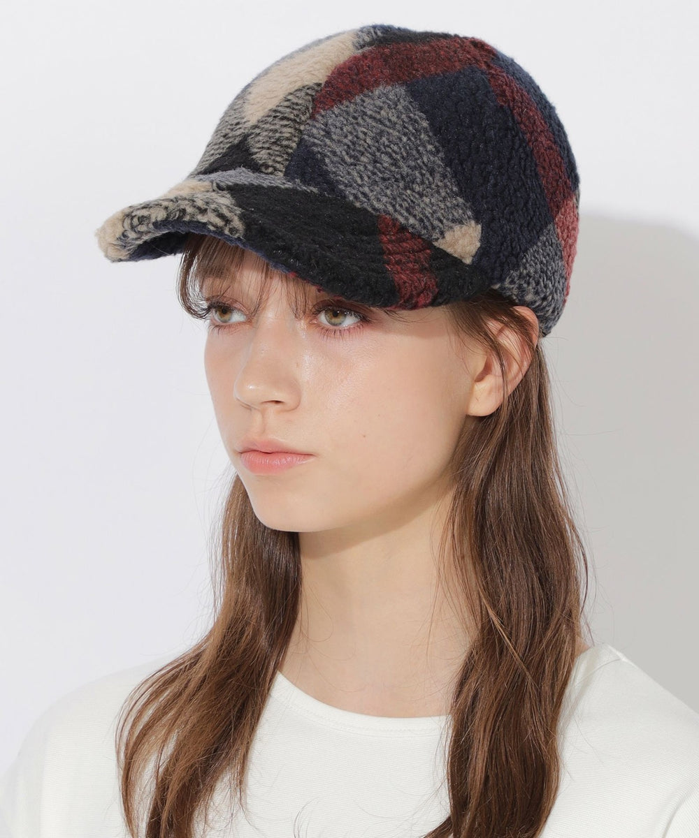 クレストブリッジチェックボアキャップ（ハット/キャップ/グローブ