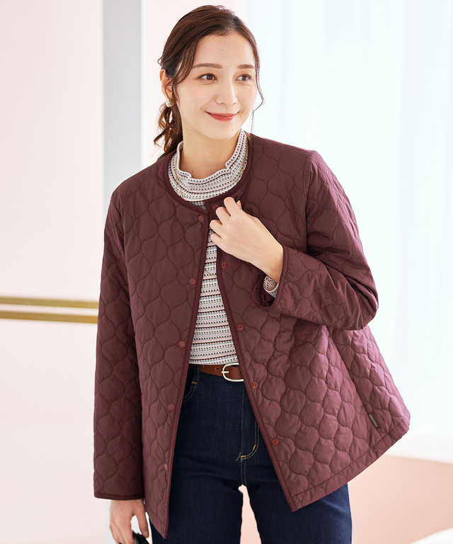 レディース 中綿 キルティング ジャケット通販 [0104-56400