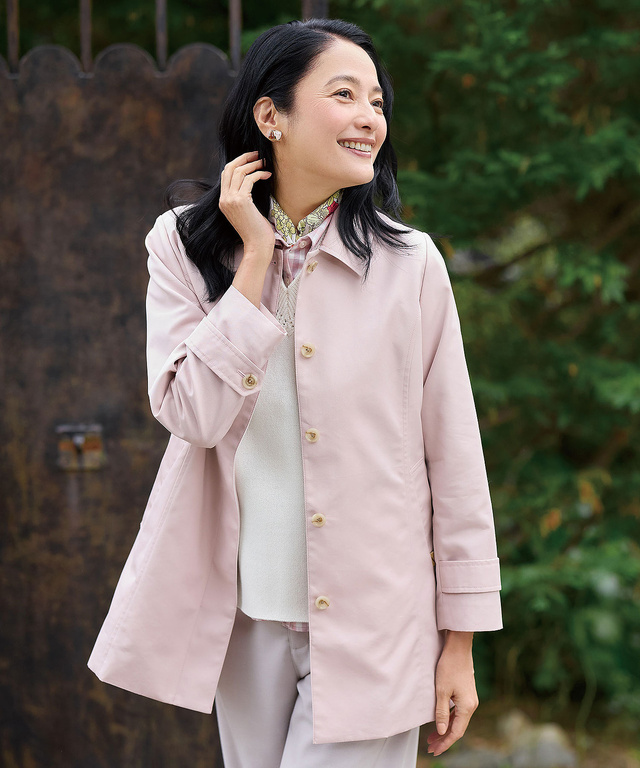 レディース チェリーコート【撥水加工】【花粉ガード】通販 [0304