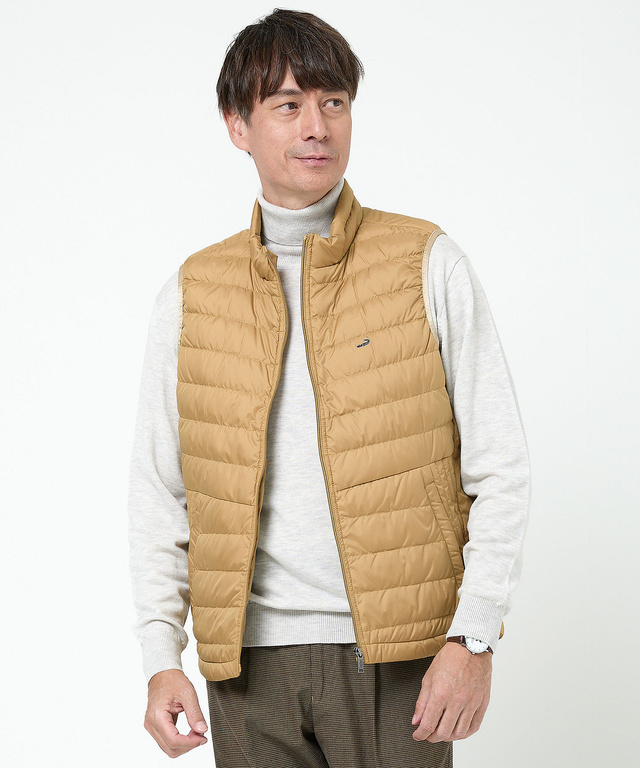 rough & swellベスト ベージュ 新品タグ付き rough&swell ラフアンド