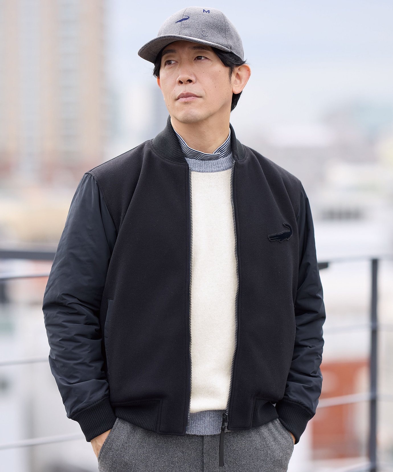 メンズ リバーシブル ブルゾン通販 [1504-57471] - クロコダイル