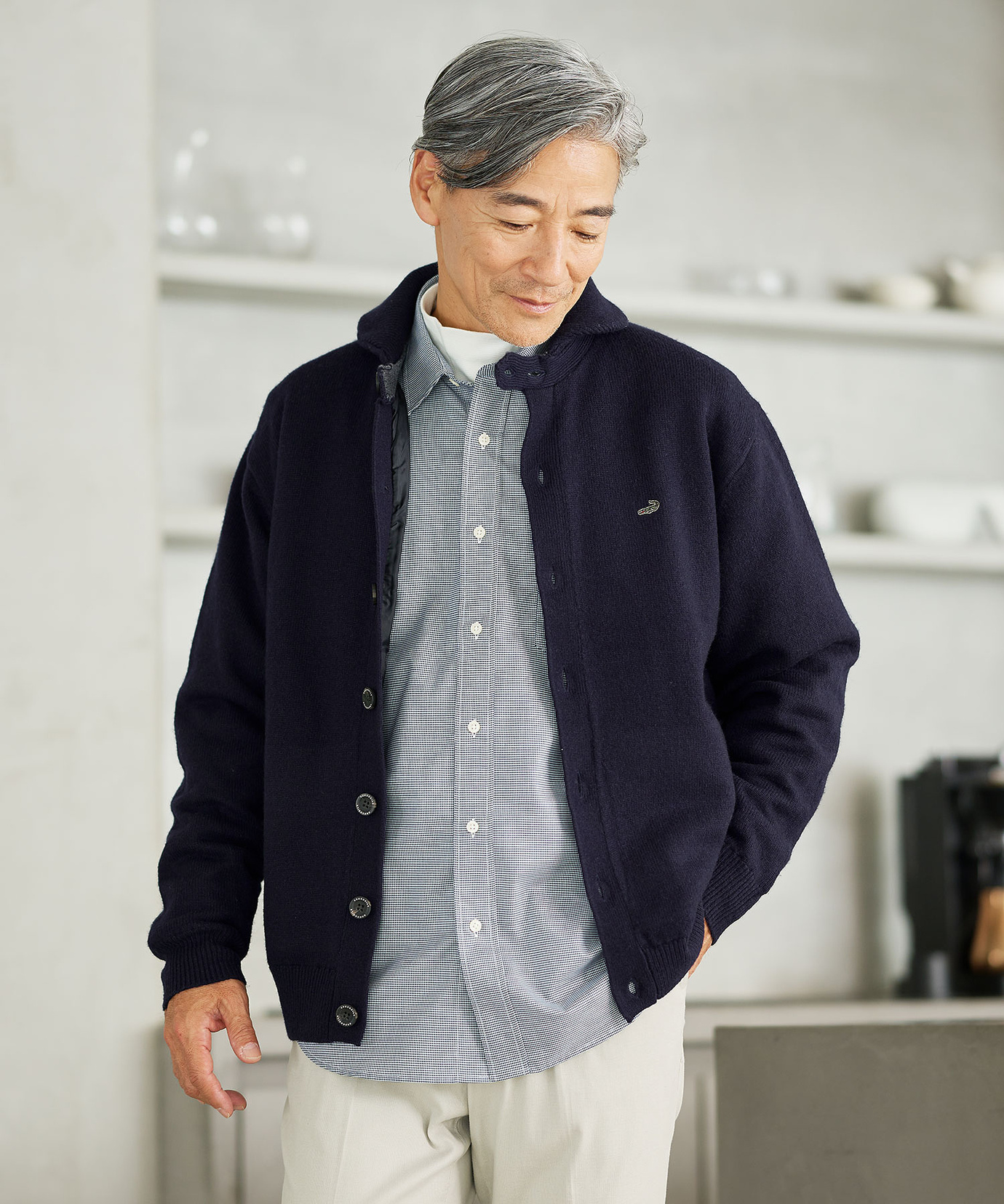 タグ付き✨23区GOLF☆メンズウェア☆長袖ニット☆大きい【5L】 タグ