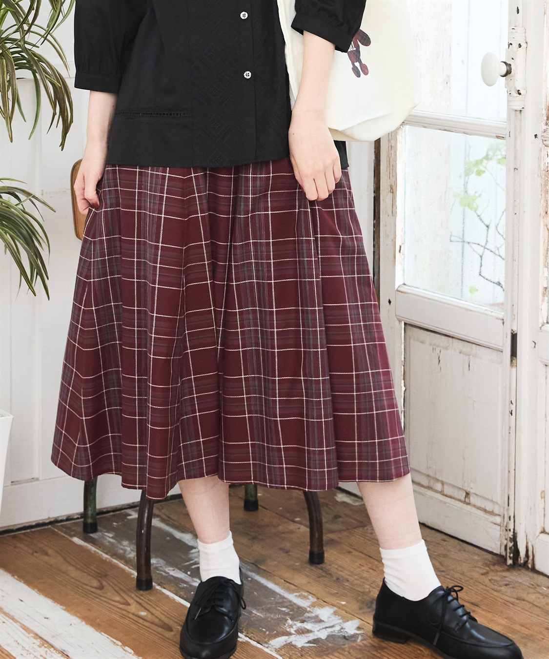 チェックスカート DECOY｜クロスプラス公式通販サイト