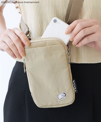 NEKONOBA】NYASA撥水スマホショルダー Life Style by cross marche