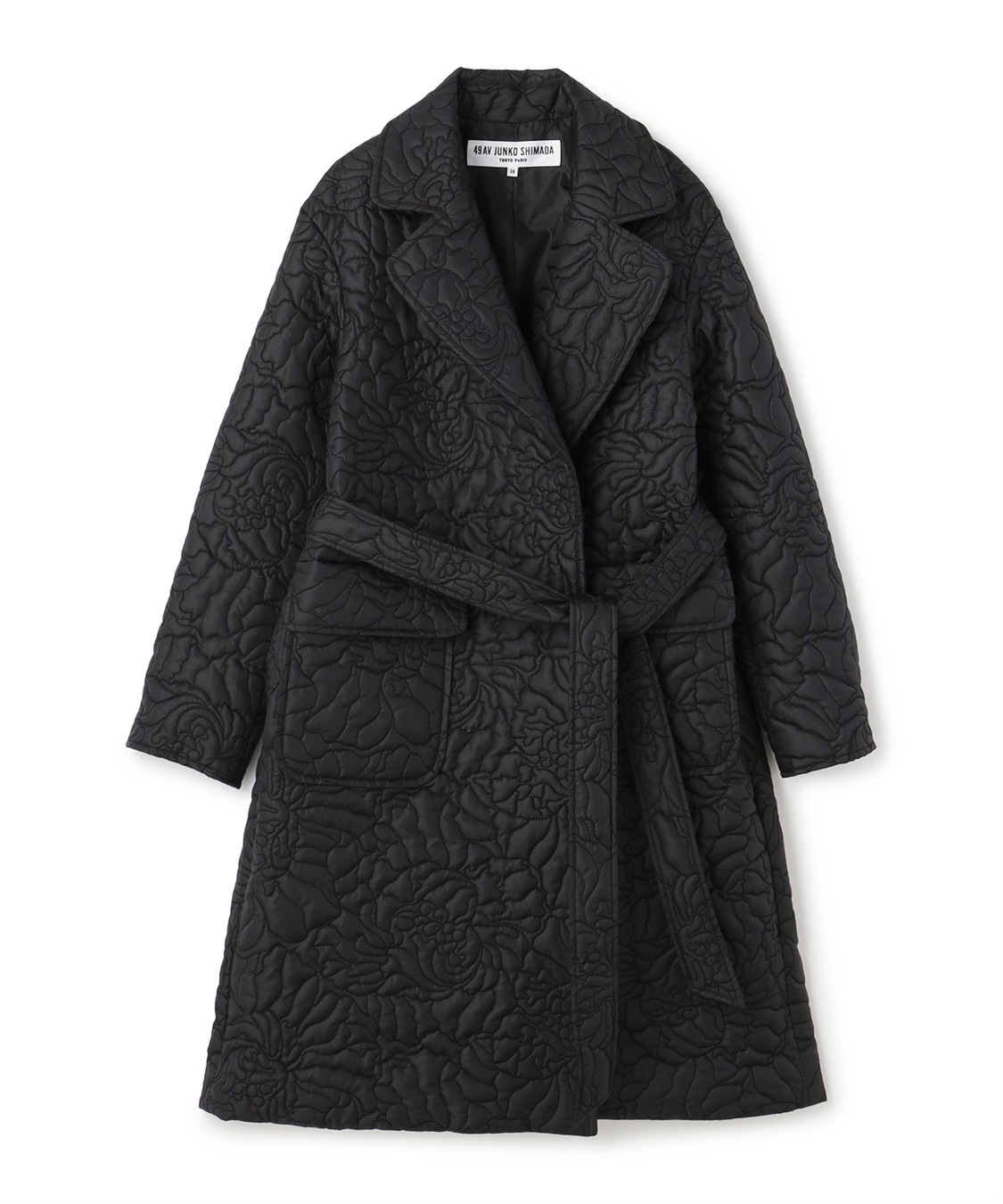 幾何学柄キルトコート 49AV JUNKO SHIMADA｜クロスプラス公式通販サイト