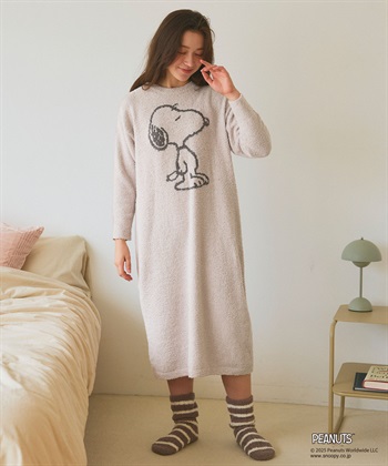 PEANUTS/ピーナッツ】SNOOPYもこもこルームウェアワンピース（上下