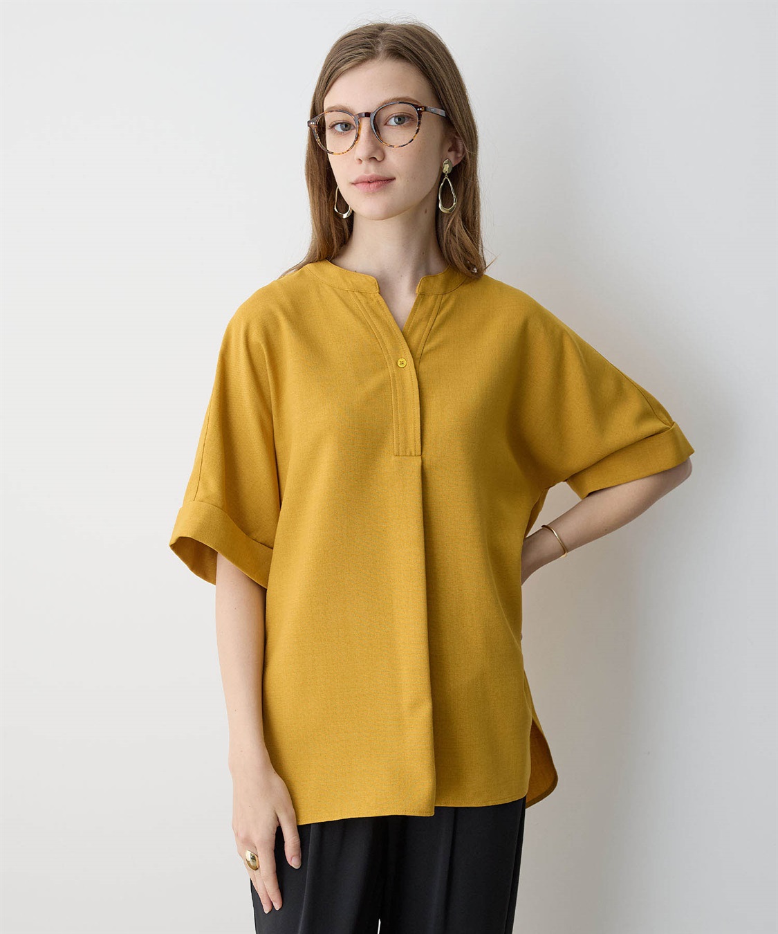 リネンライクシャツ【接触冷感】 LE SOUK HOLIDAY｜クロスプラス公式