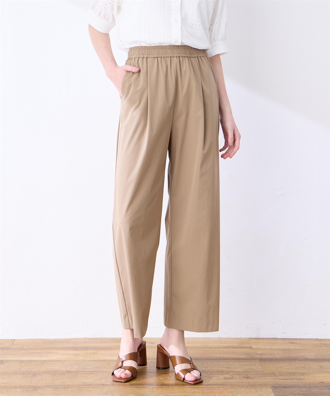 ナイロンパンツ LE SOUK HOLIDAY｜クロスプラス公式通販サイト