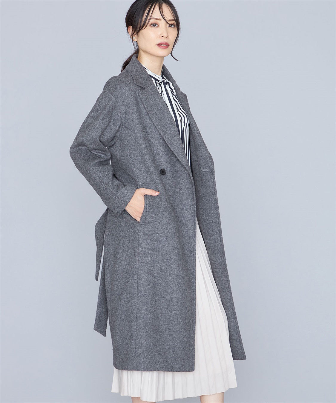 チェスターコート A/C DESIGN BY ALPHA CUBIC｜クロスプラス公式通販サイト