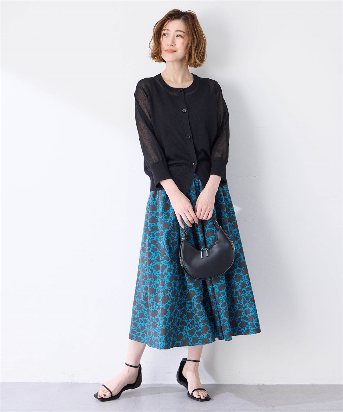 プリントスカート Petit Honfleur｜クロスプラス公式通販サイト