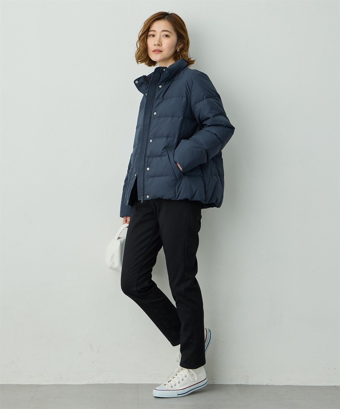 ショートダウンジャケット【はっ水】 Petit Honfleur｜クロスプラス