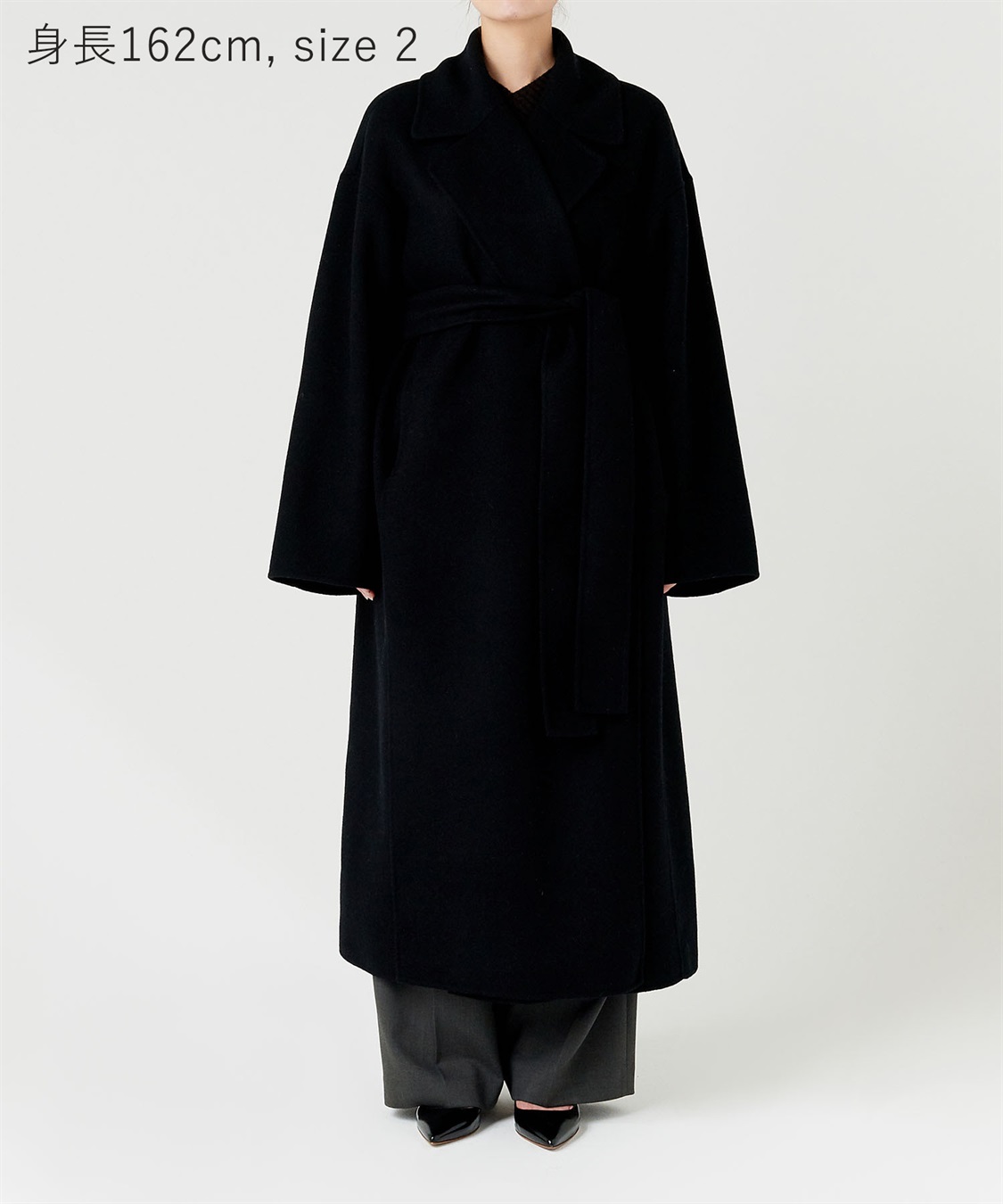 ウールメルトンロングリバーコート N.O.R.C｜クロスプラス公式通販サイト