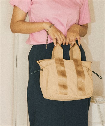 TRIP.INN】 仕切りたくさんミニトート Life Style by cross marche