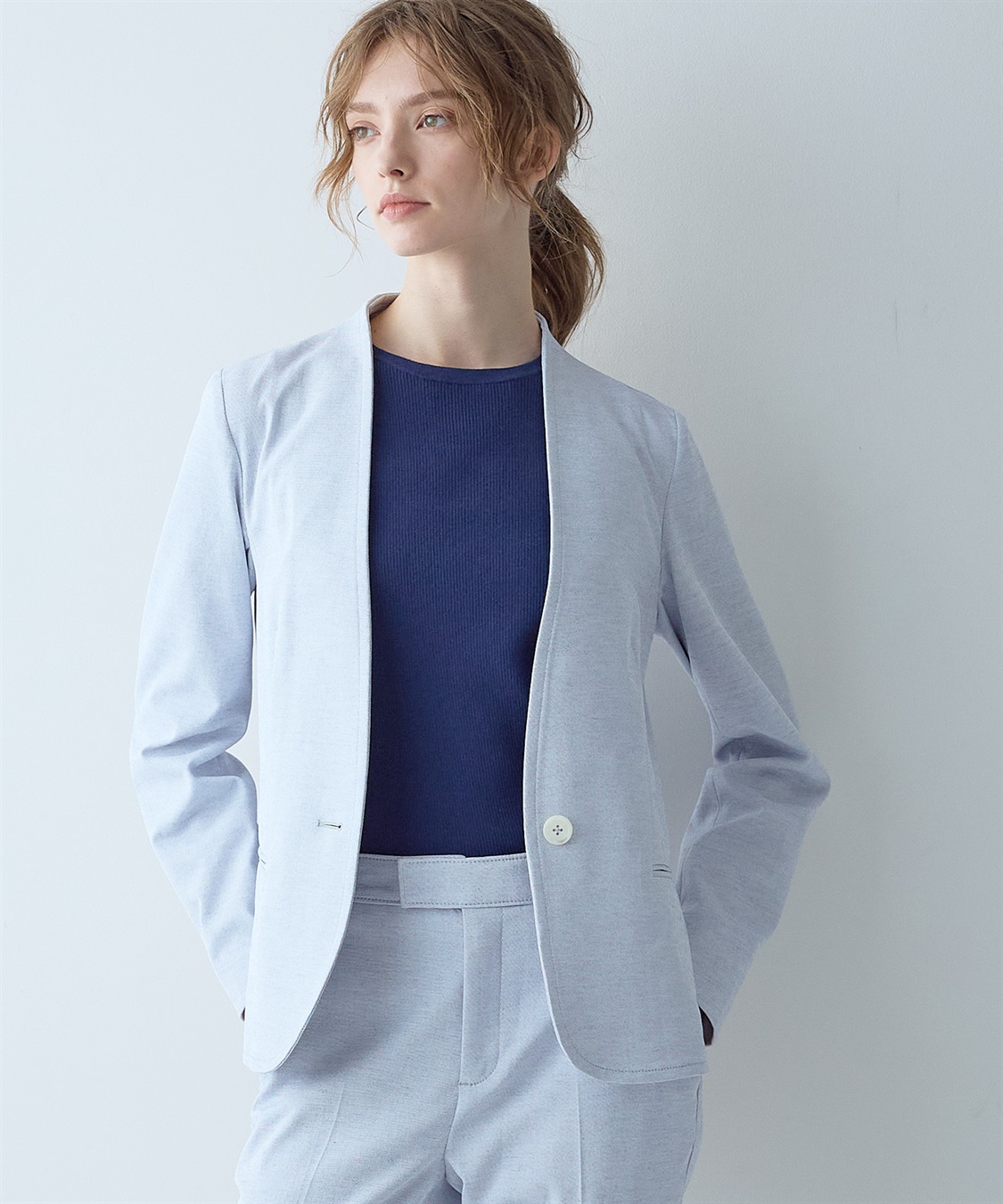 TIME SALE】ドライオックスノーカラージャケット 49AV JUNKO SHIMADA