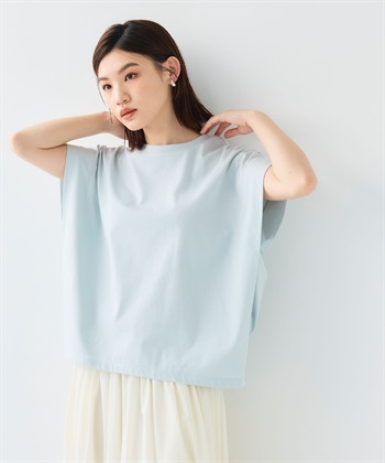 汗染み防止》正解 ゆるシルエットフレンチプルオーバー CROSS FUNCTION