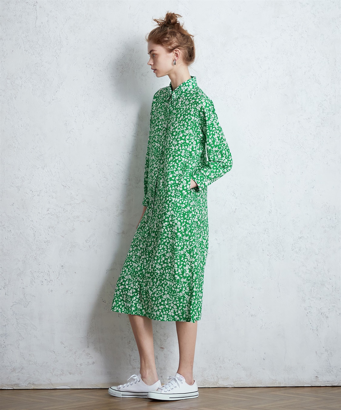 プリントジョーゼットワンピース LE SOUK HOLIDAY｜クロスプラス公式