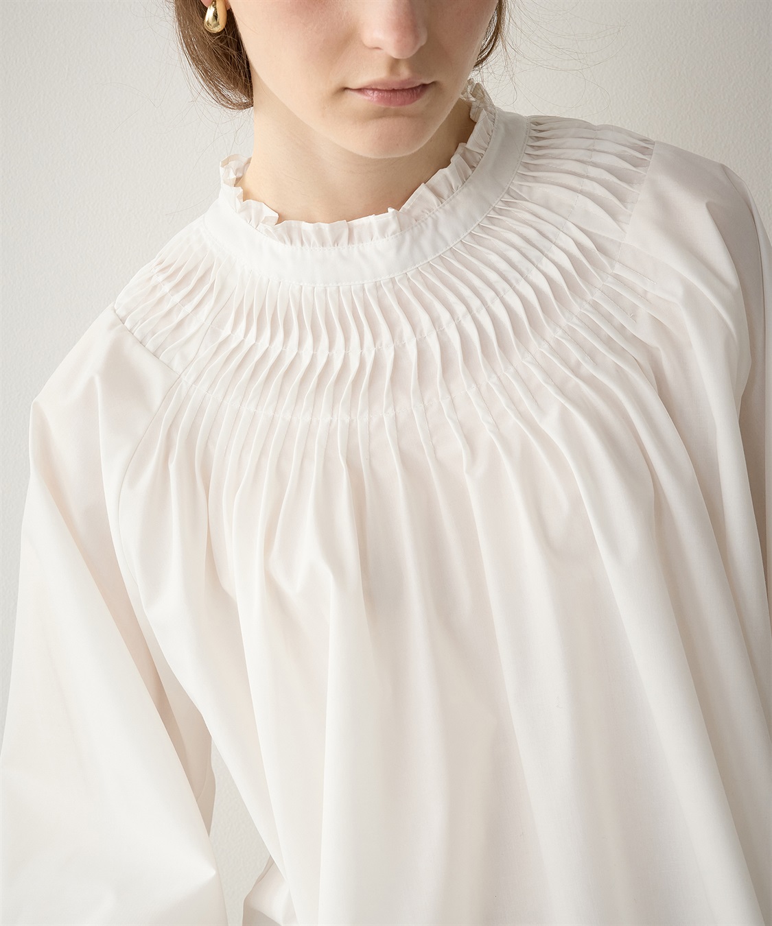 タックブラウス LE SOUK HOLIDAY｜クロスプラス公式通販サイト