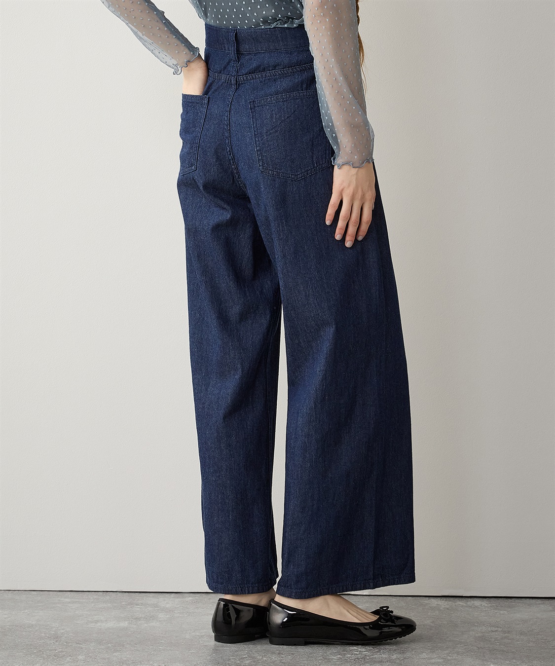 ワイドデニムパンツ LE SOUK HOLIDAY｜クロスプラス公式通販サイト