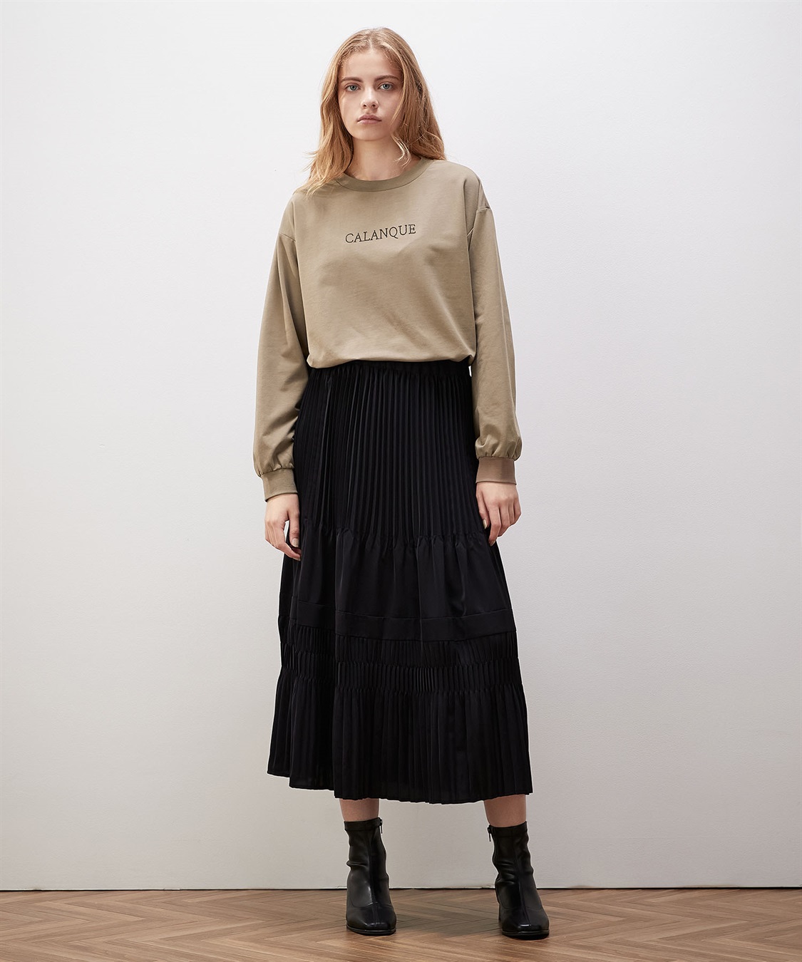 ランダムプリーツスカート LE SOUK HOLIDAY｜クロスプラス公式通販サイト