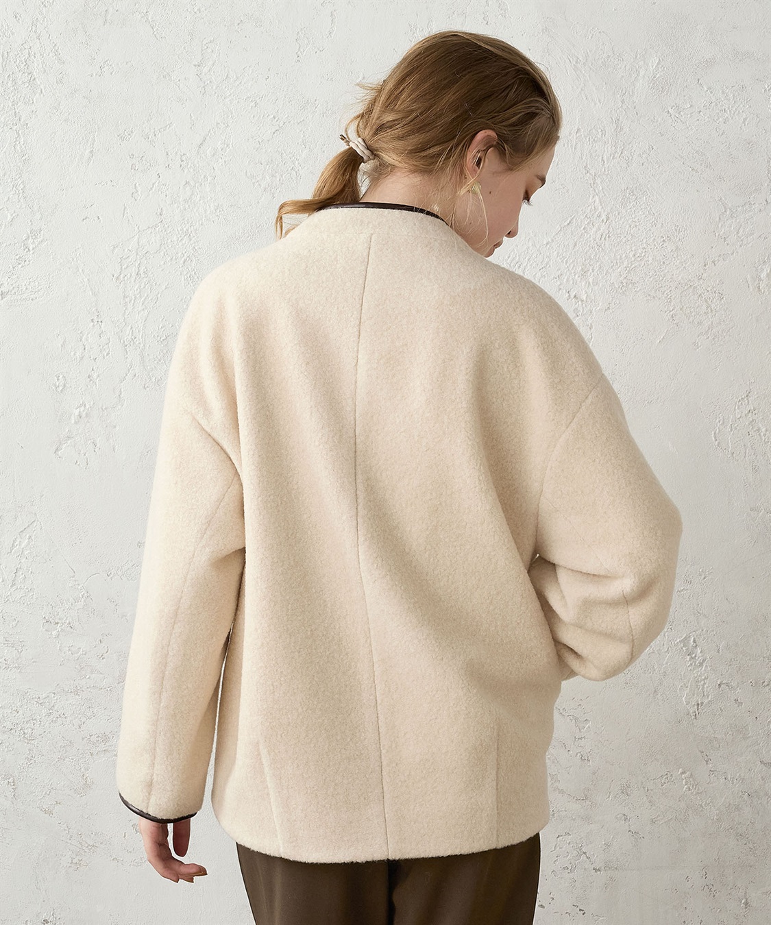 ブークレZIPブルゾン LE SOUK HOLIDAY｜クロスプラス公式通販サイト