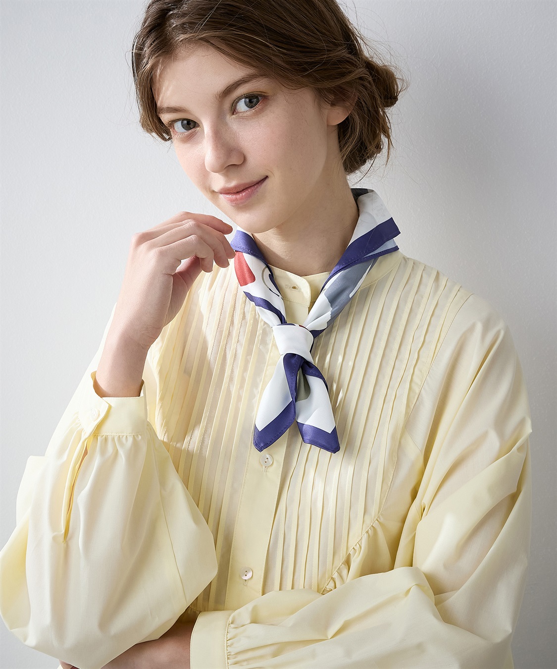 幾何柄スカーフ LE SOUK HOLIDAY｜クロスプラス公式通販サイト