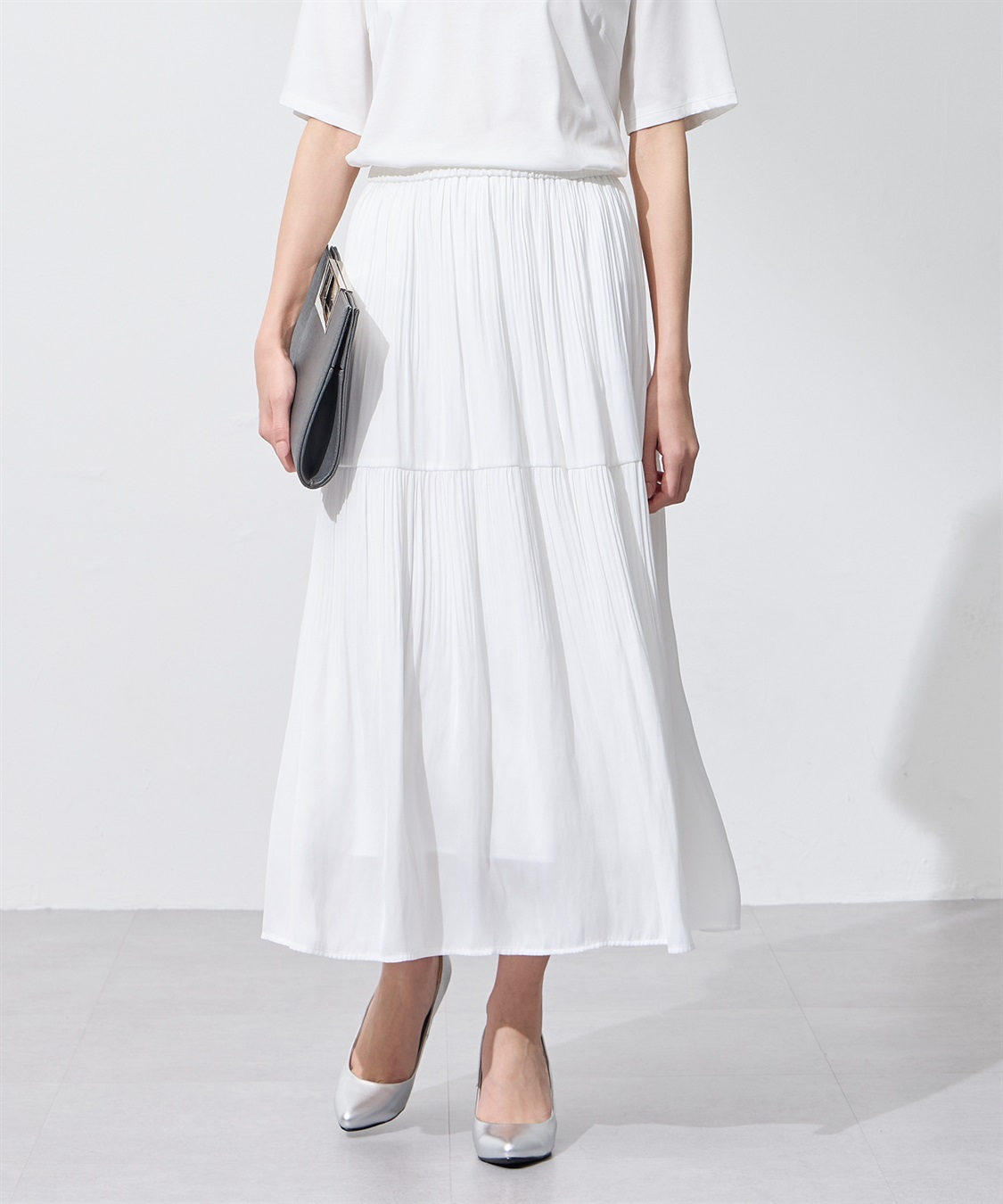 プリーツスカート A/C DESIGN BY ALPHA CUBIC｜クロスプラス公式通販サイト
