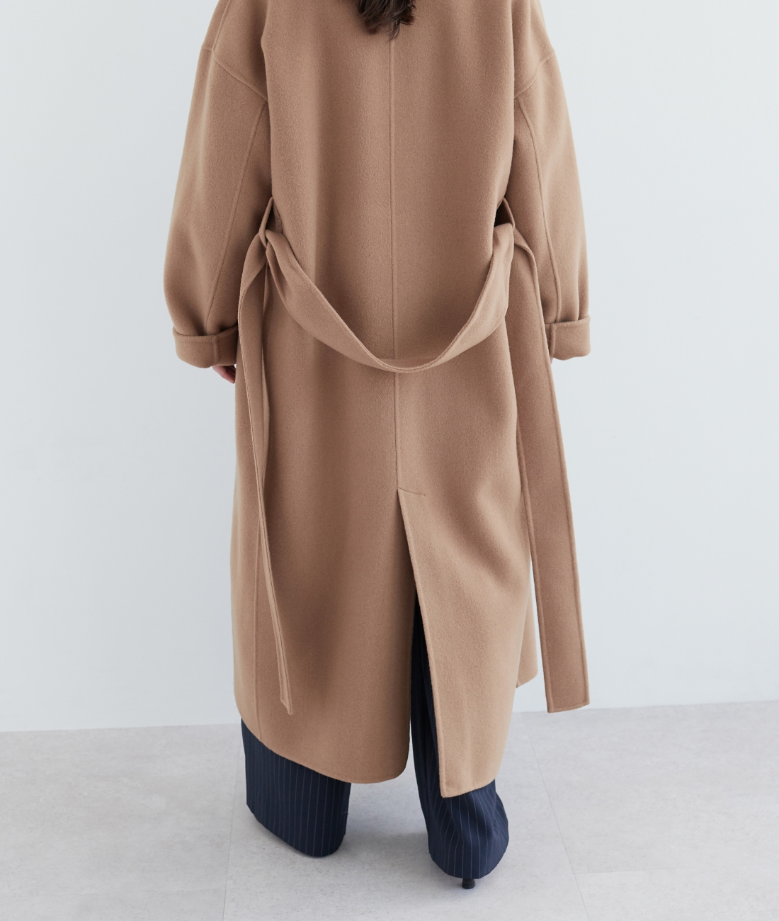 N.O.R.C FIT GUIDE 羽織るたび好きになる、ウールリバーコート