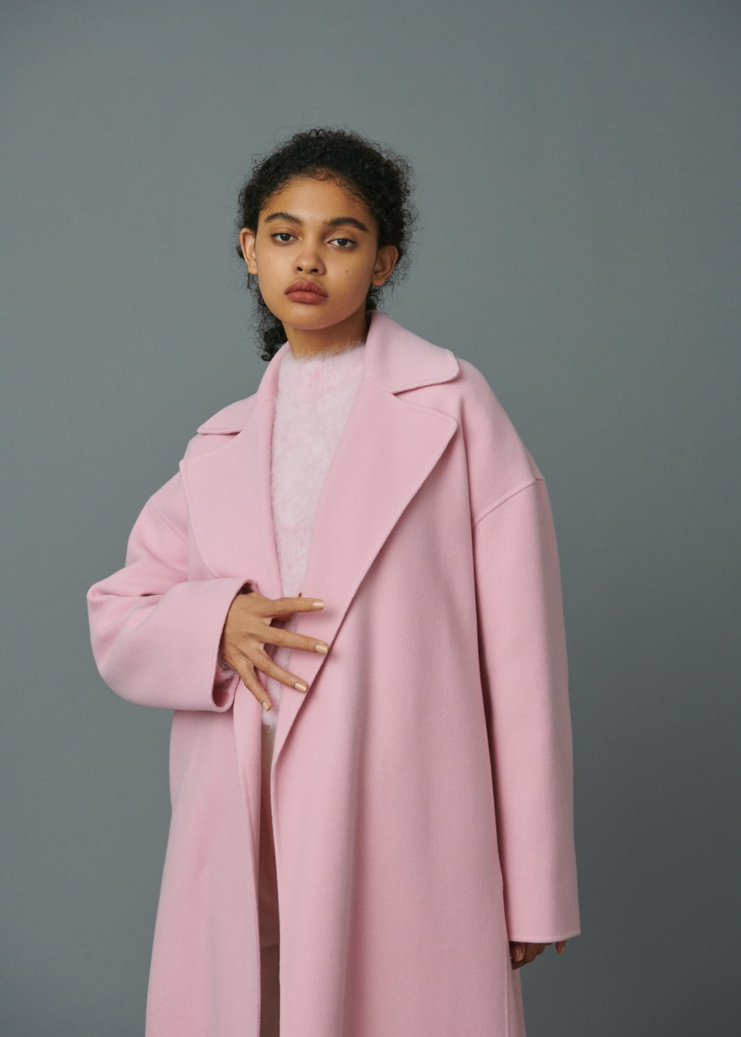 N.O.R.Cが展開する ミドル丈とロング丈のリバーウールコート | CROSS PLUS