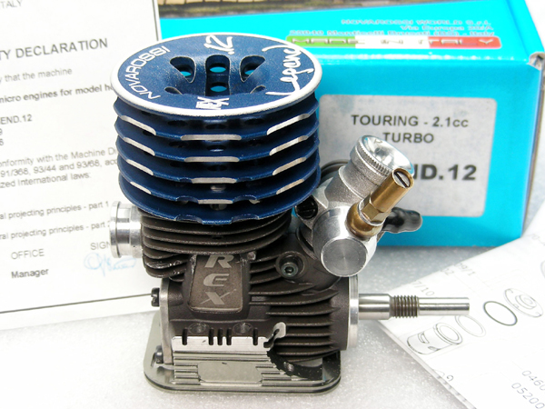 Vintage Novarossi Flash REX .12 LEGEND Turbo Nitro Engine HPI