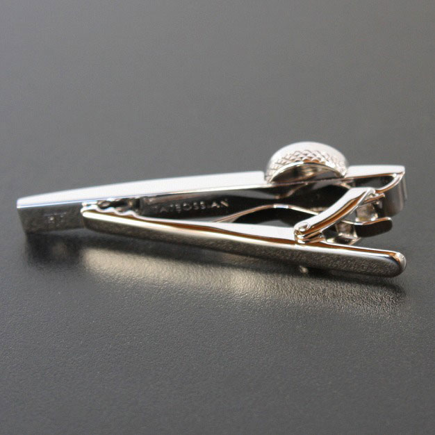 TATEOSSIAN タテオシアン メカニカルシルバーネクタイピン（タイバー）