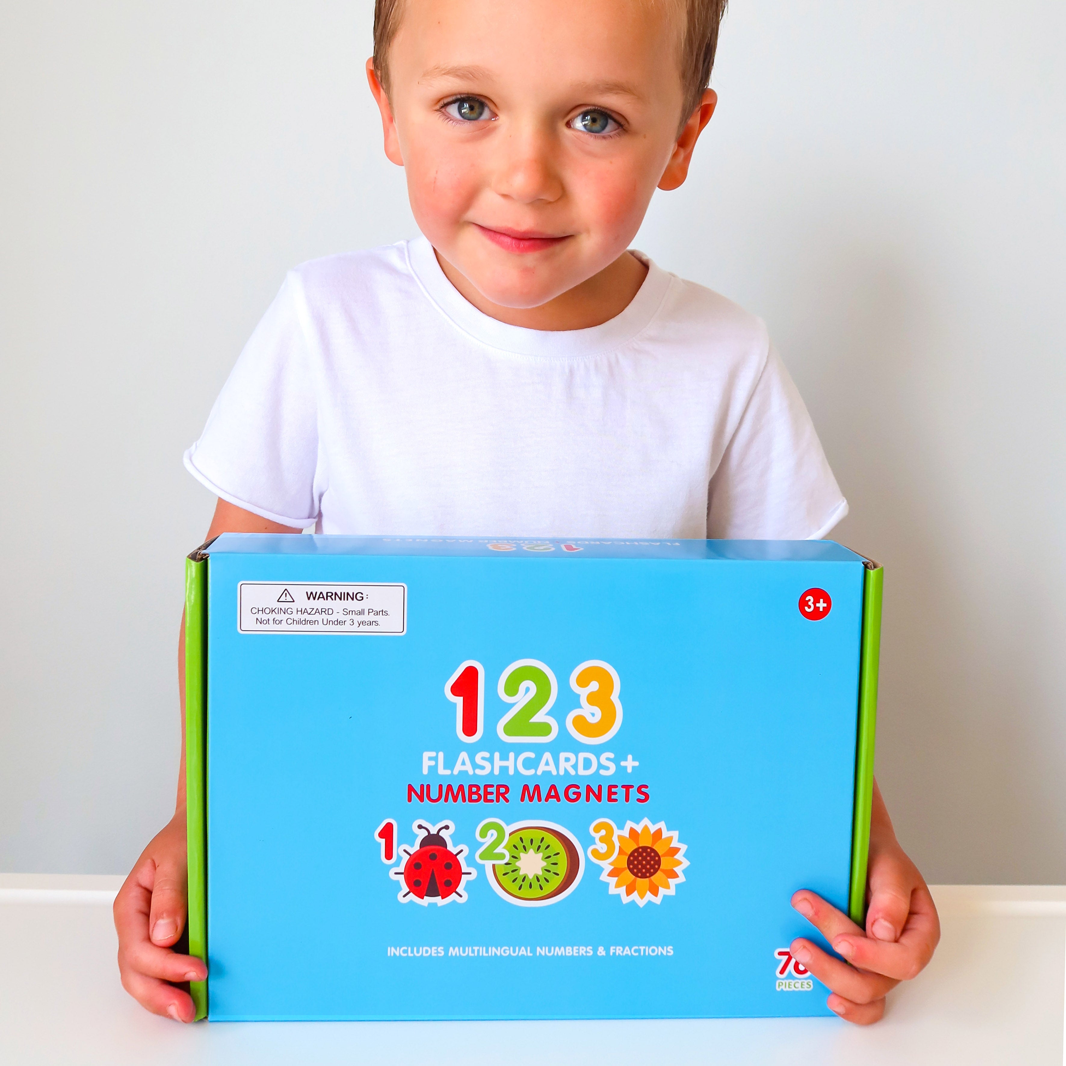 Curious Columbus Flashcards & 123 Magnetic Numbers – Counting