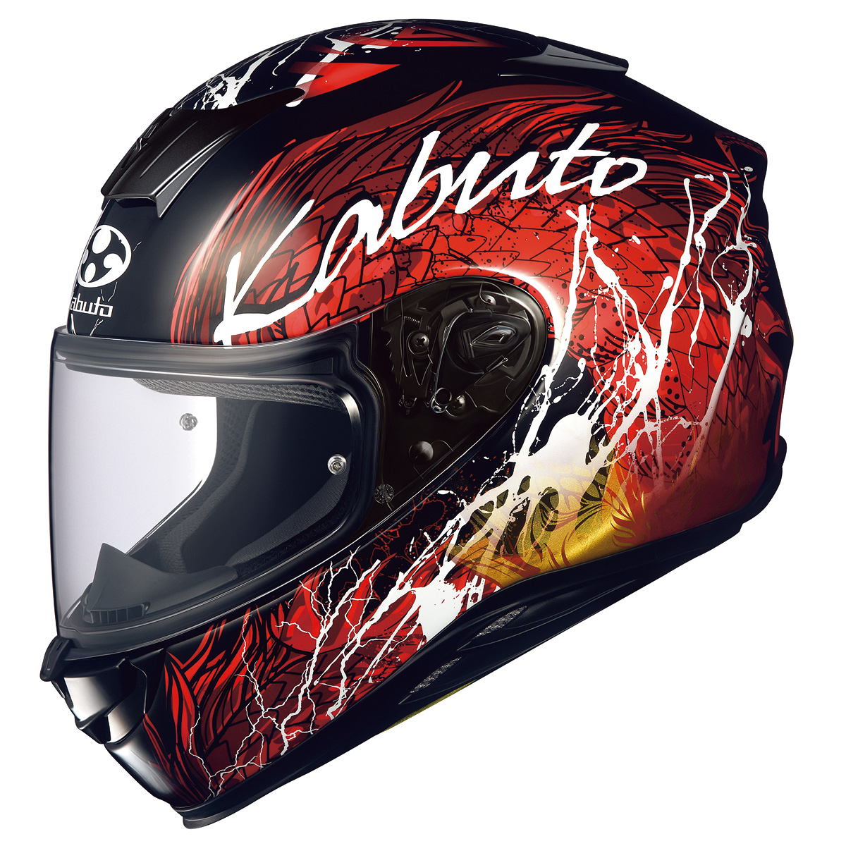 カブトの軽量スポーツヘルメット・エアロブレード5に個性的な