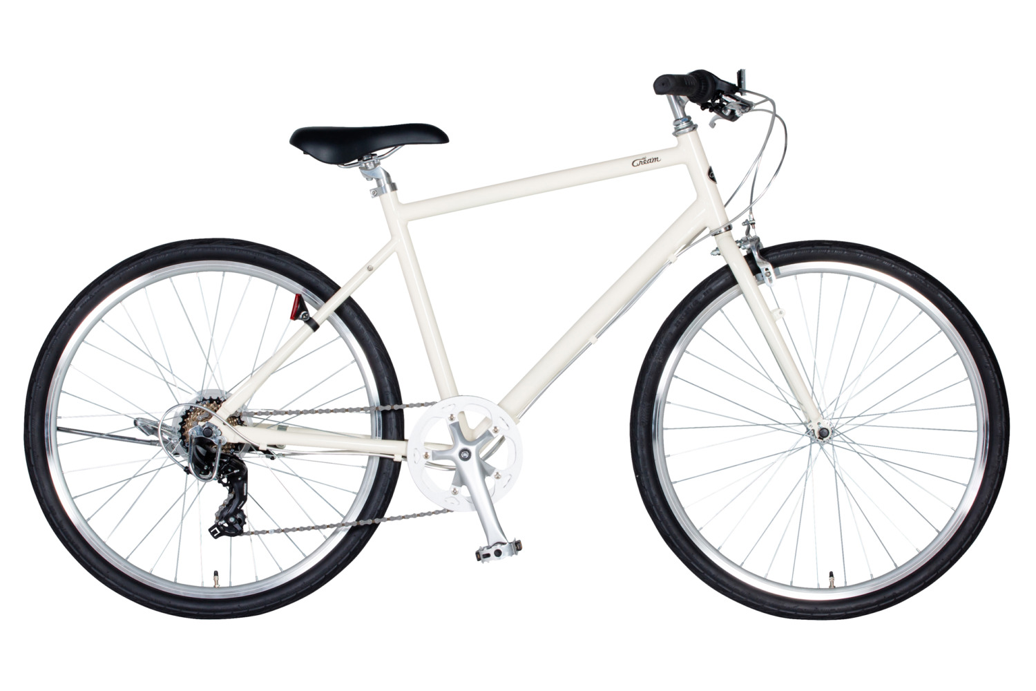 シンプルデザインとお手頃価格の街乗りスポーツ自転車「Cream(クリーム