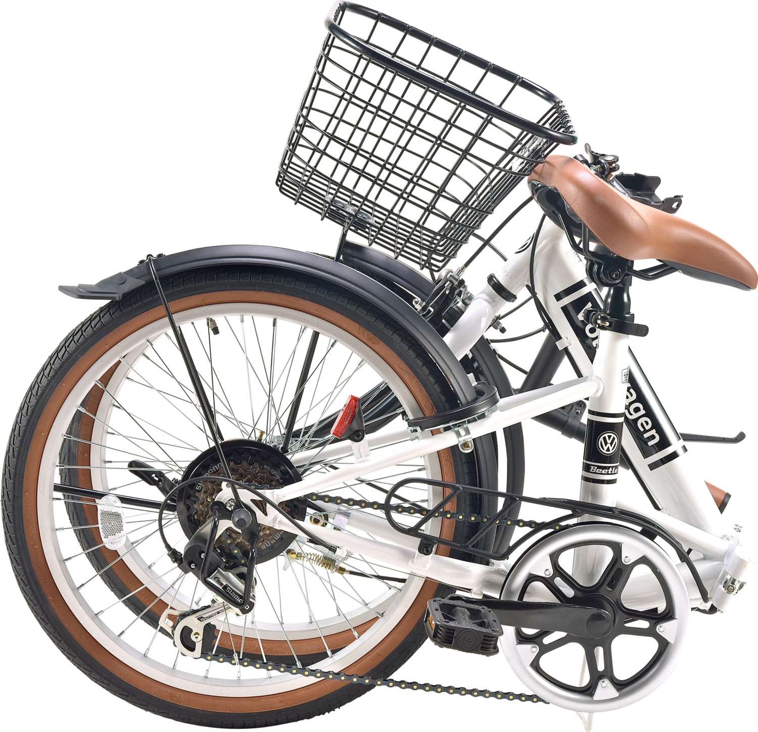 フォルクスワーゲンブランドの折りたたみ自転車「VW-206G」が発売 街