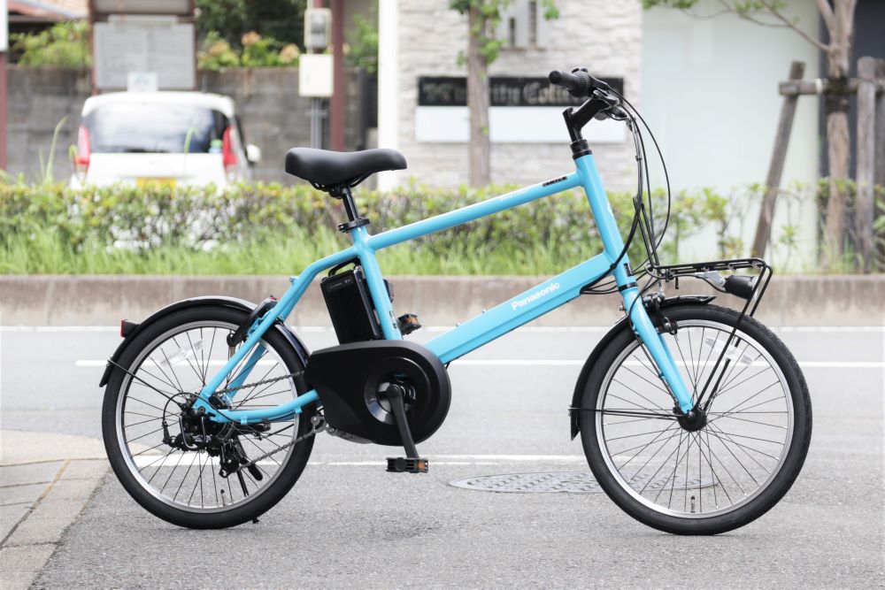 Panasonic 電動アシスト自転車 青 velostar Panasonic 電動アシスト