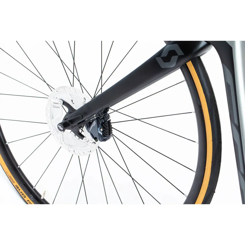 Scott Addict RC 15 Disc 2019 Road Bike - Grey/Black