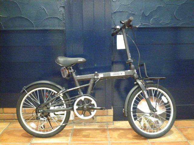 どこよりも早く！！JEEPの折りたたみ自転車 NEW MODEL 入荷しました